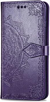 Samsung Galaxy M31 Cover, Galaxy M31 Case, Galaxy M31 Cover, Galaxy M31 Case, Notebook Type, willo Popular Embossing Floral Pattern Luxury PU Leather Case, Card Storage, Stepless Horizontally Function Wallet Type Cover, Magnetic Type, Inner TPU Anti-Slip, Full Protective Cover, Phone Case