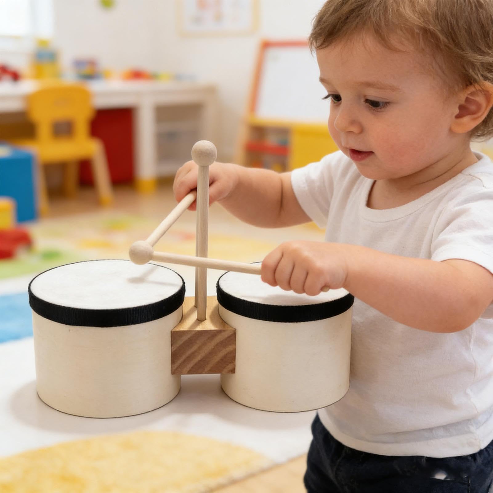 Tambor musical para niños Instrumento De Percusión Realista