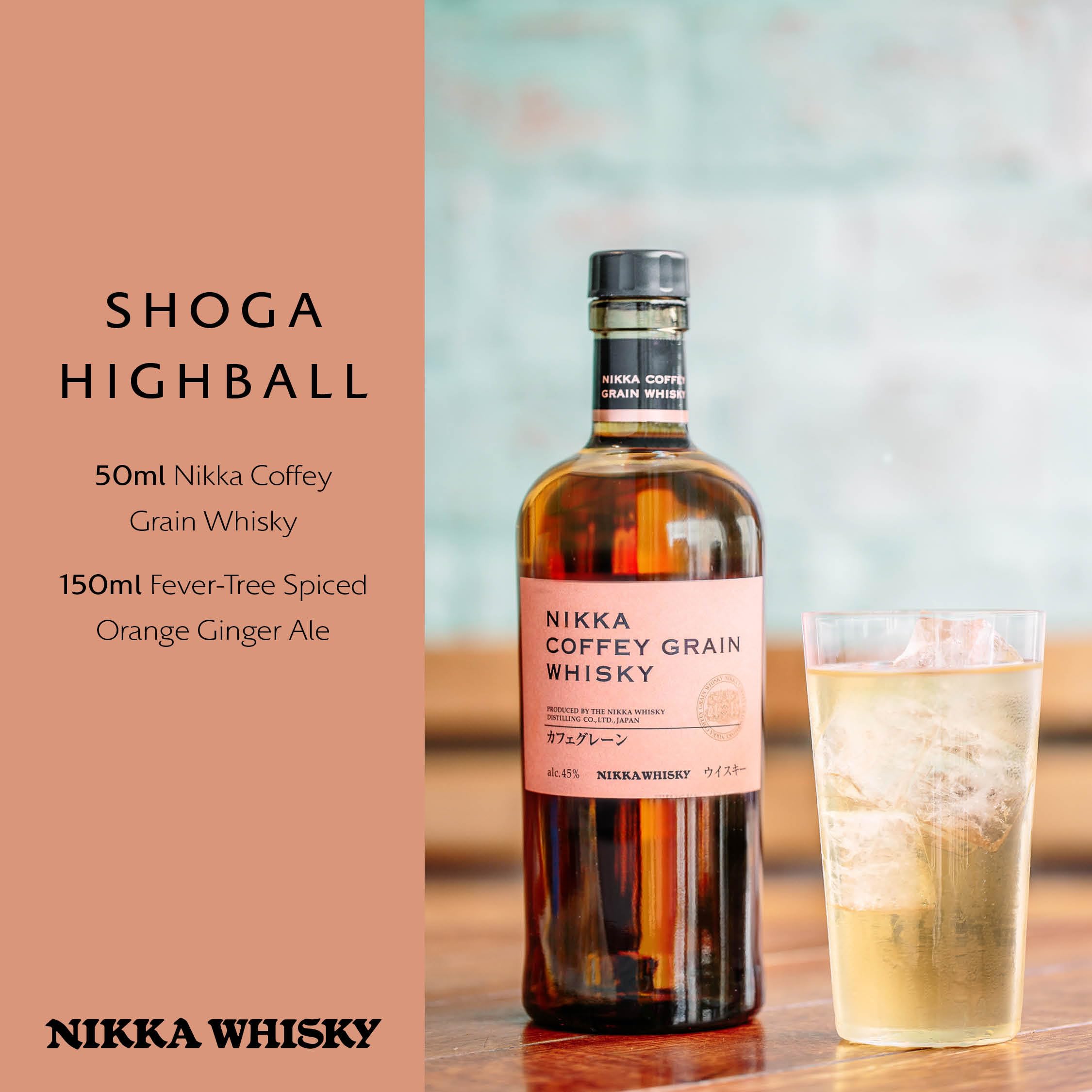 Nikka Coffey Grain Whisky, 70 cl