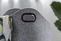 Vista 8 de Wenko Cesto de lavandería, gris, grande