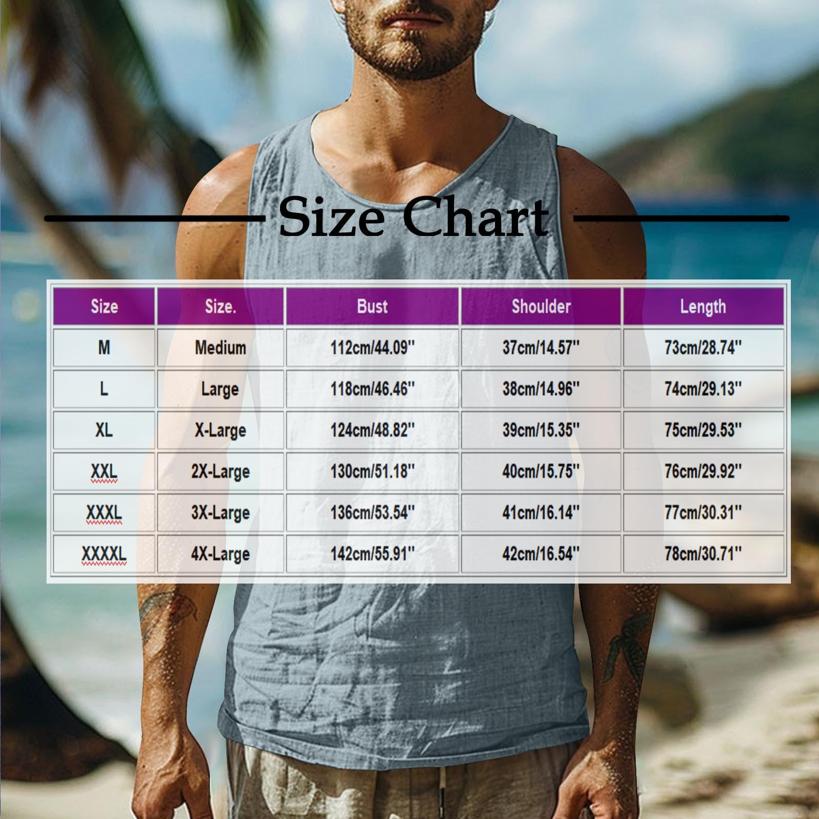 Camiseta Tirantes Hombre,Algodón y Lino Camisa Sin Mangas para Verano Básica Cuello Redondo Ropa Hombre Color Sólido Camiseta Deportivos de Entrenamiento Ligero y Transpirable Tank Top