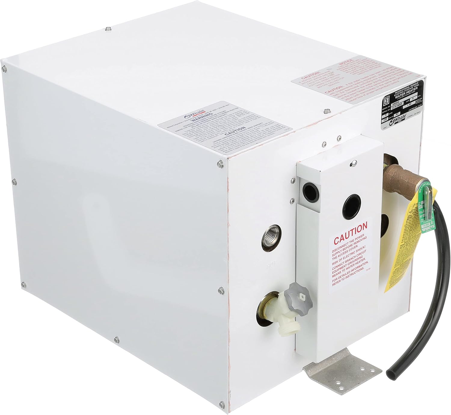 Whale Premium Water Heater - 3 or 6-Gallon Capacity - 120V - Perfect for Boats and RV