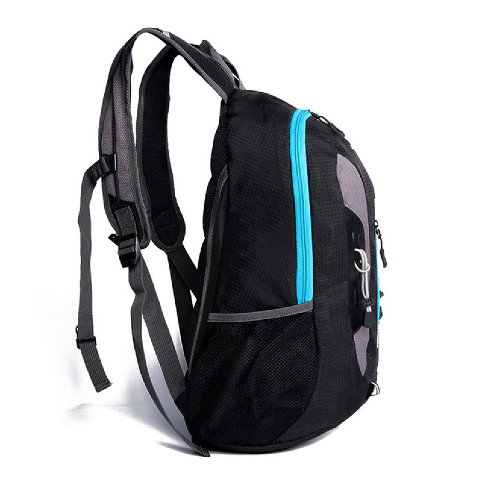 20L Mochila para acampar al aire libre Mochila de montañismo Mochila de senderismo para hombres Mochila de trekking Bolsa de viaje con orificio para auriculares