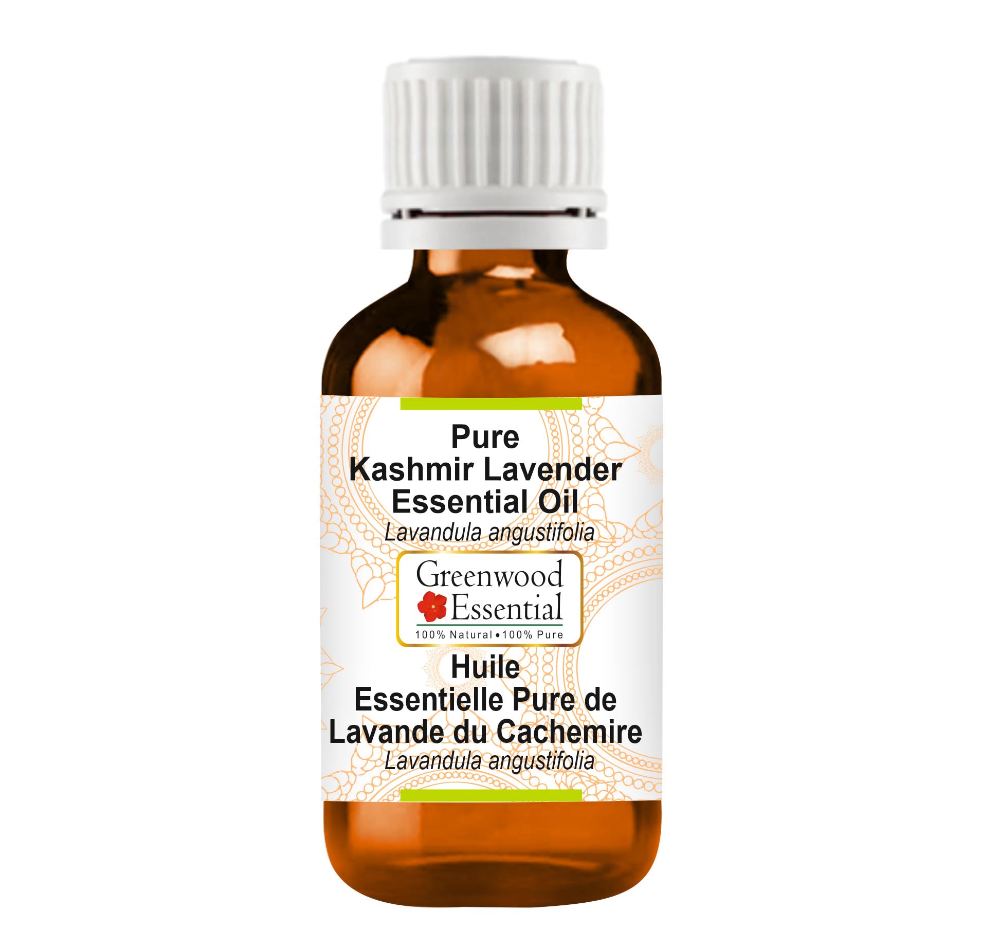 Huile essentielle de lavande naturelle distillée à la vapeur