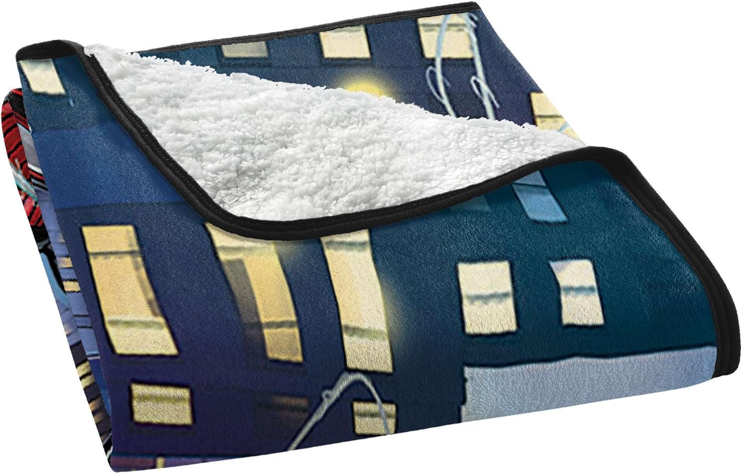 Northwest Marvel Spider-Man Into The Spider-Verse 2 Miles & Peter Silk Touch Lap Throw Blanket 46" X 60" - Image 3