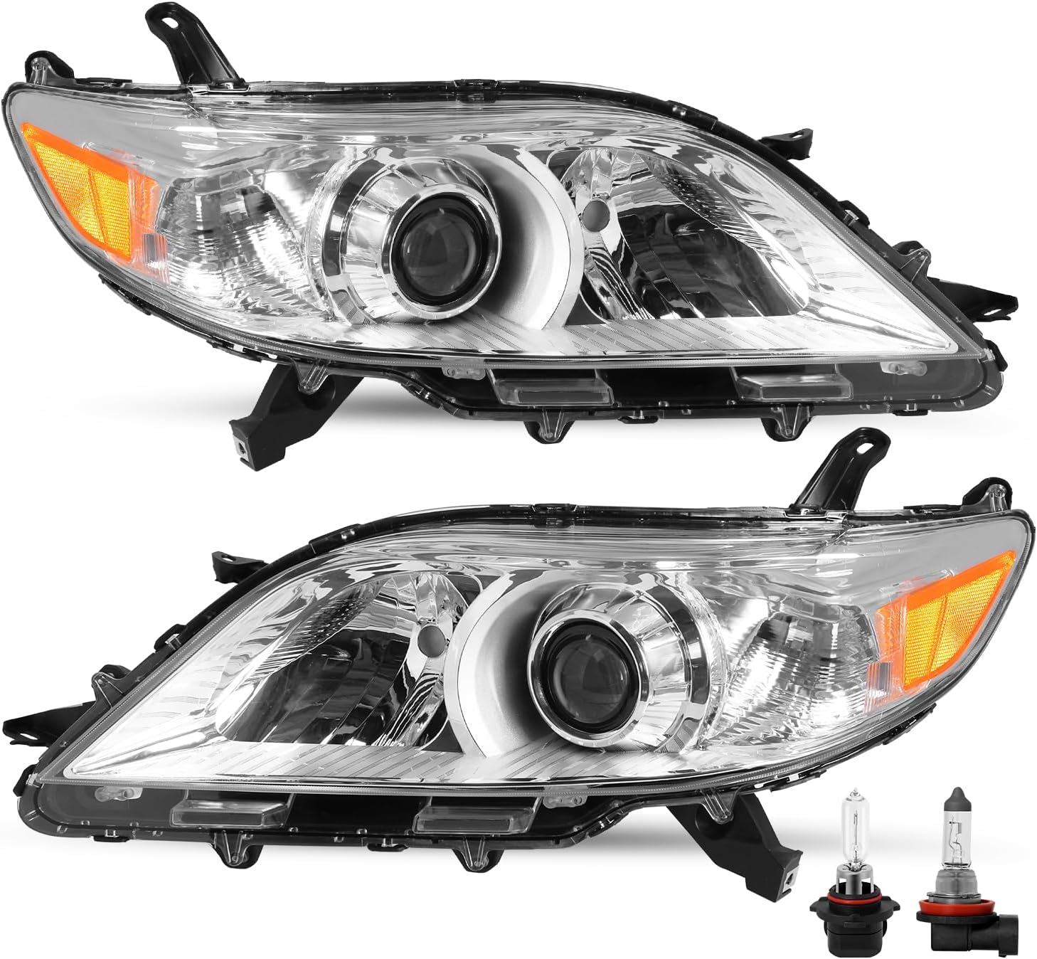 Amazon.com: SOCKIR Headlight Assembly Fit for 2011-2020 Toyota Sienna ...