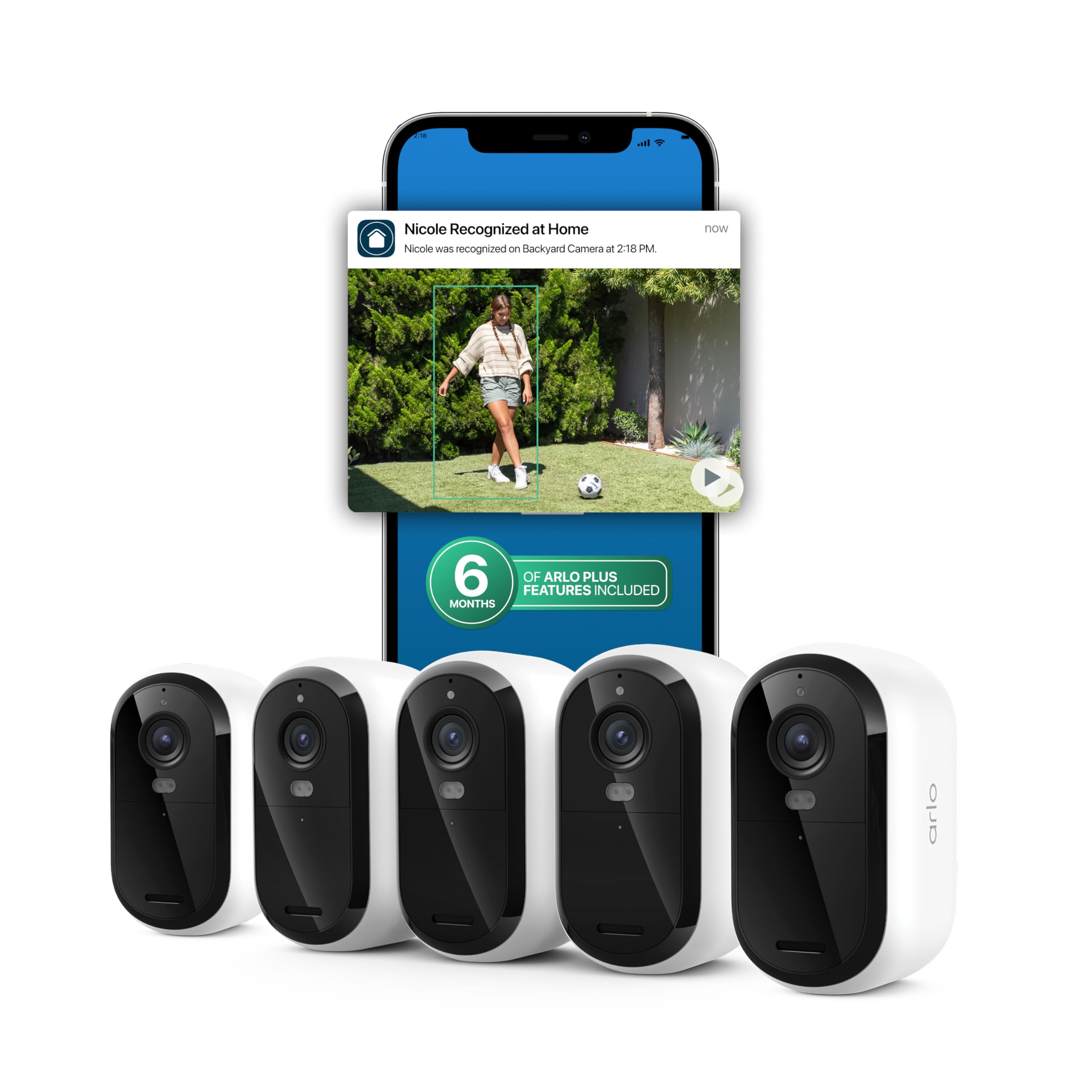 Arlo Essential 2K 5-Cam Bundle