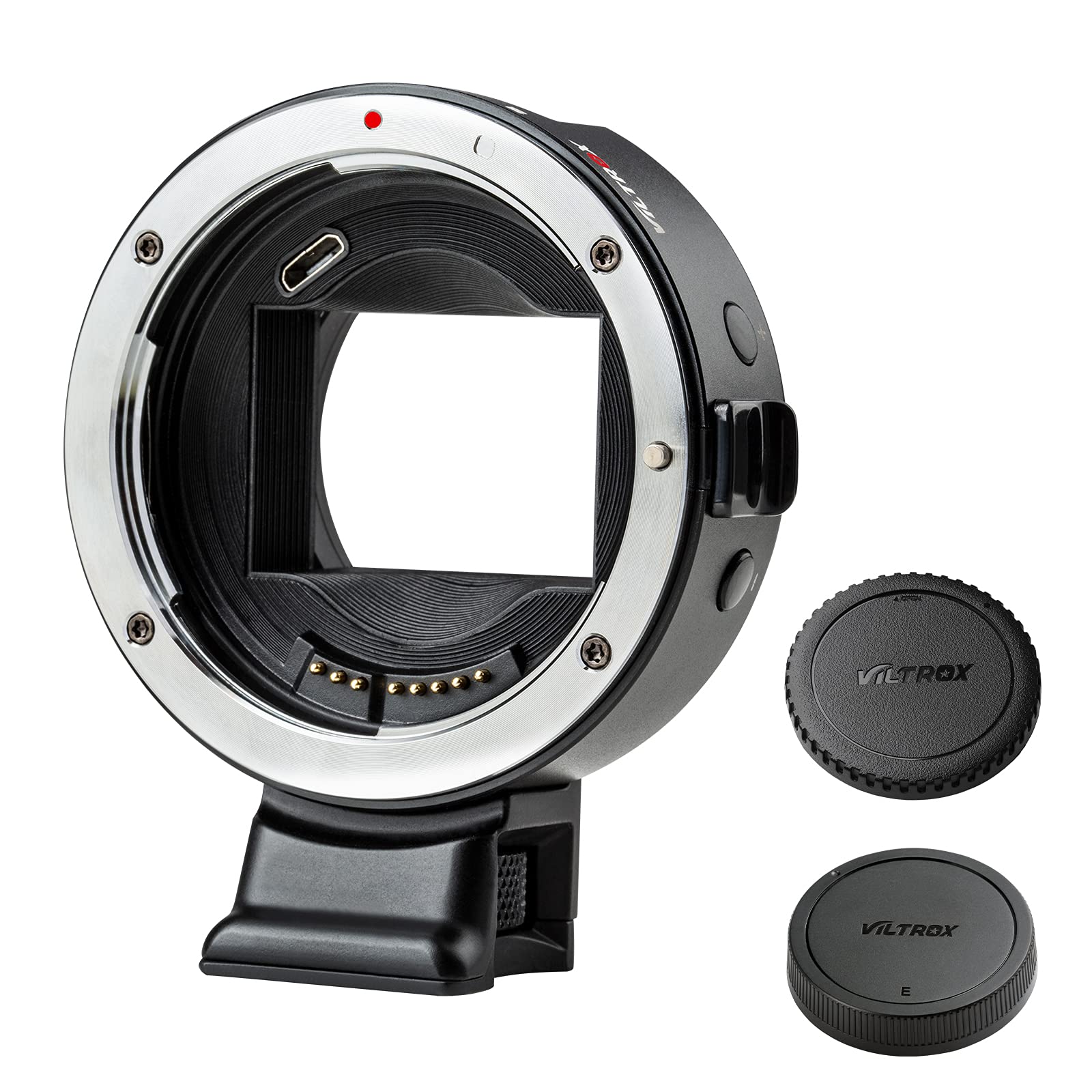 Adattatore Lentiero VILTROX EF-E5 compatibile con Lecco EF/EF-S per montature Sony E-Mount - Dettaglio