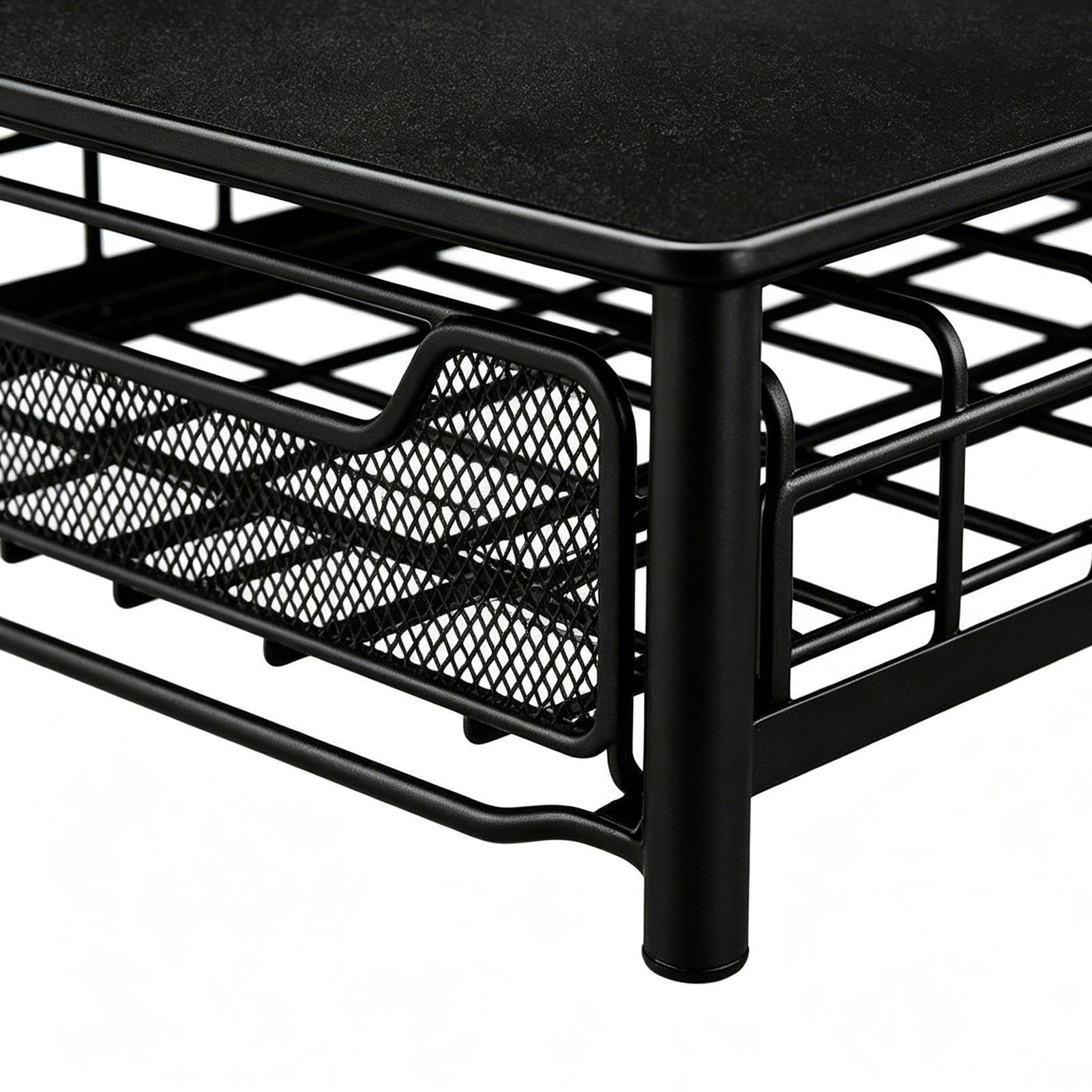 Cajón Almacenaje Cápsulas Café De Acero Resistente, Acceso Rápido | Organizador para con Cajón Deslizable para Cocina, Salón, Apartamento, Tostadora,