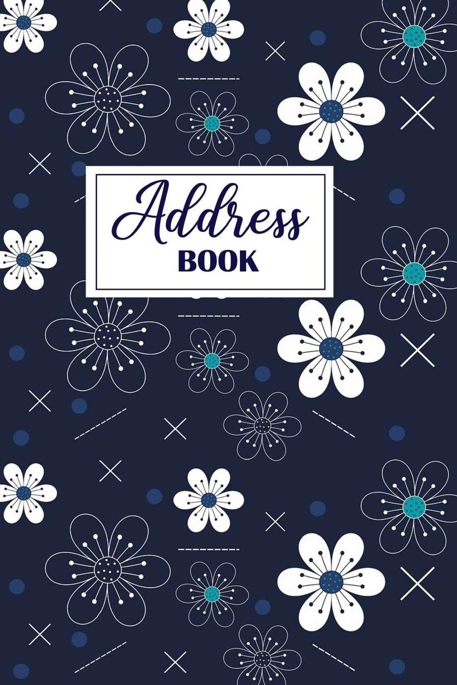 Address Book: Alphabetical Organizer | At A Glance Addresses and Phone Numbers, Email and Birthday Contacts | Personal Address Book