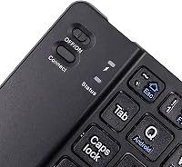 ANCLLO Vezeték nélküli összecsukható Bluetooth billentyűzet, ultra vékony, újratölthető, iOS Android Windows kompatibilis 5