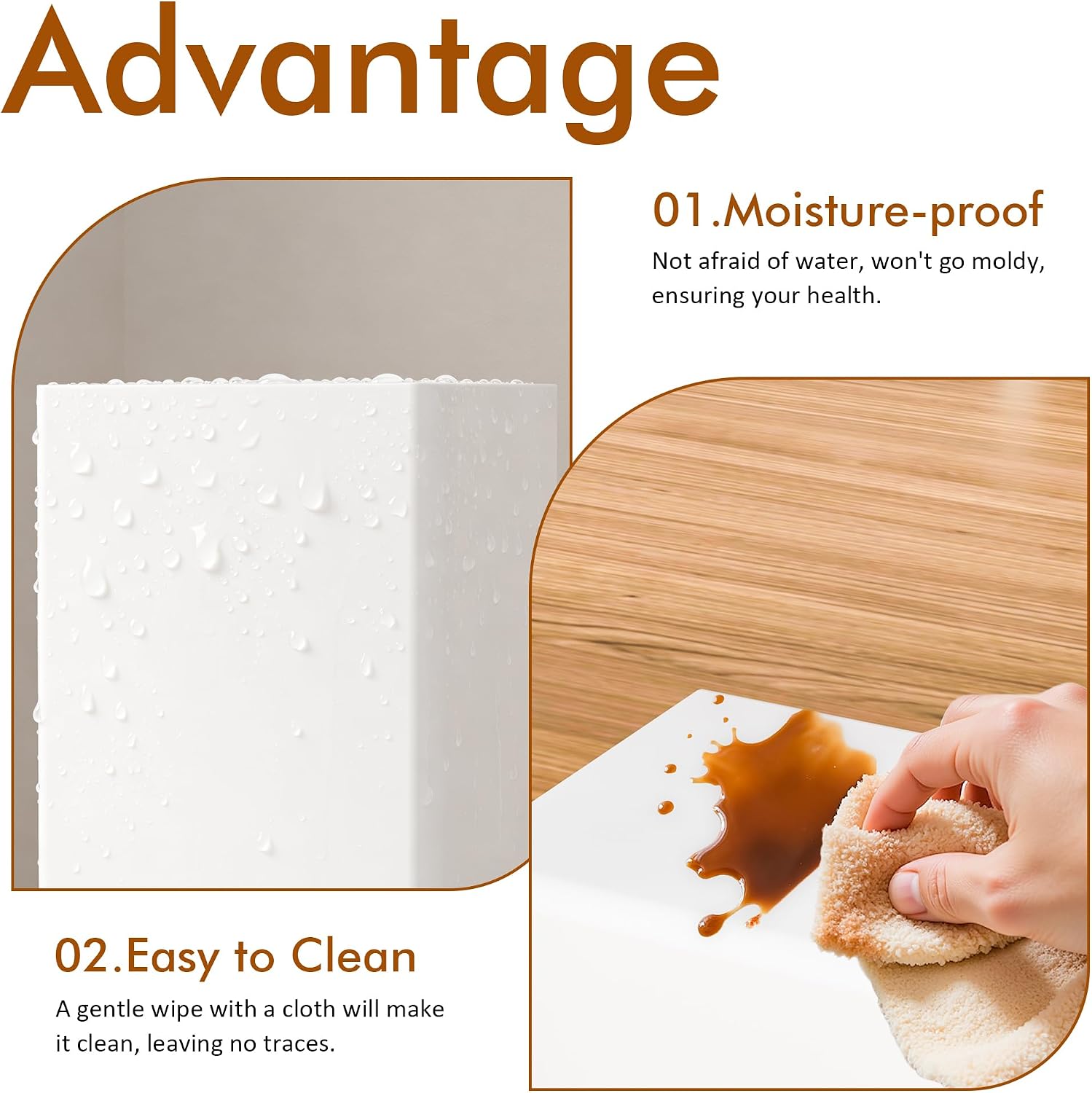 Sezanrpt White Acrylic Shelf Riser 12x5.1x4 pack of 2, Acrylic Stand for Funko Pop, Collectibles, Brand Store, Home Storage Organizer, 12x5.1x4 Inch image 5