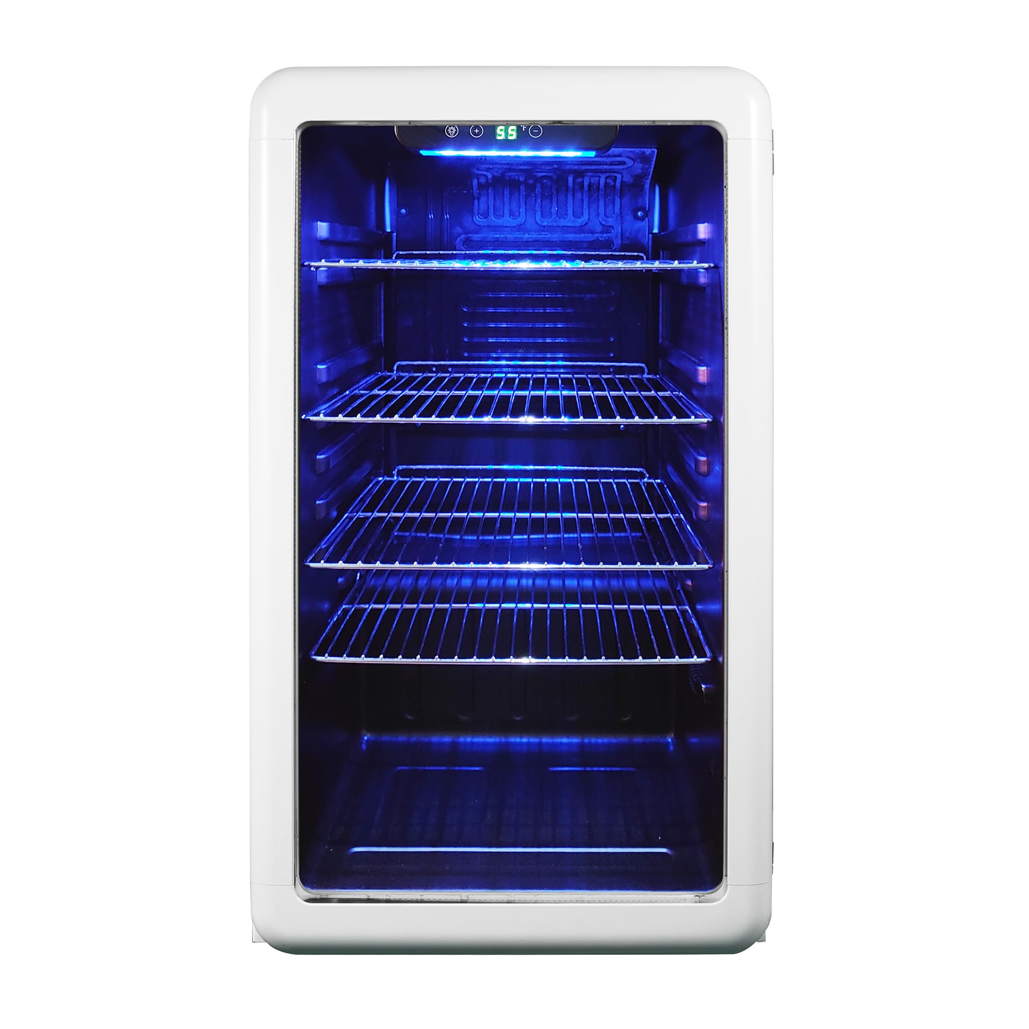 Magic Chef MCB34CHW Beverage Cooler, White