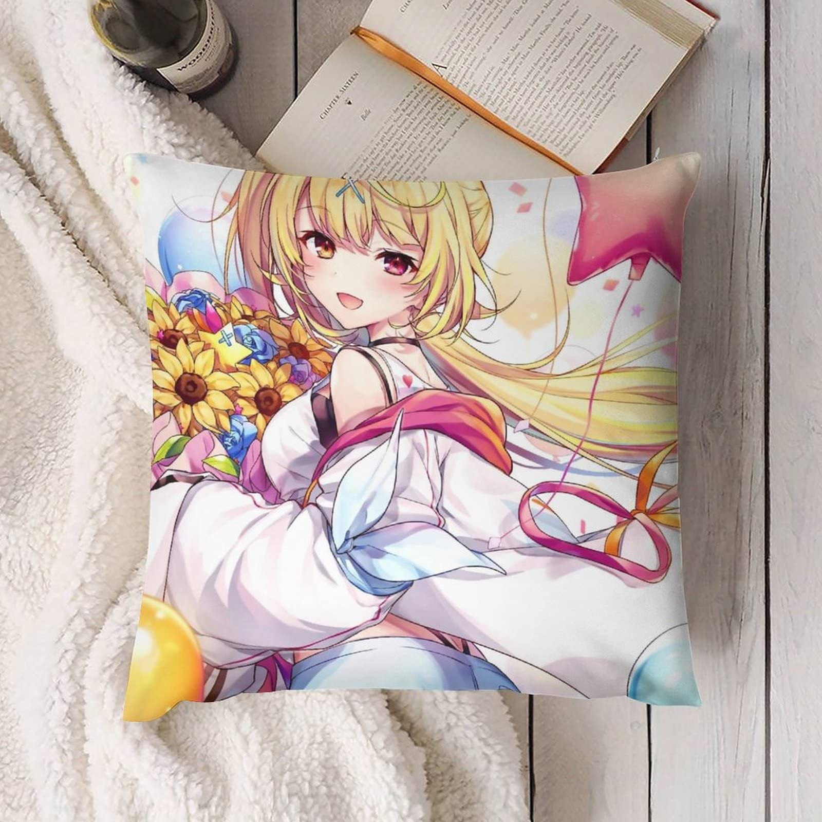 Amazon｜枕カバー 星川サラ VTuber ピローケース まくらカバー 吸汗速