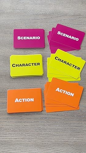 Miniatura 6 de Story Wars - Divertido juego de cartas para adultos - Batallas salvajes y locas para contar historias divertidas para amigos y fiestas familiares