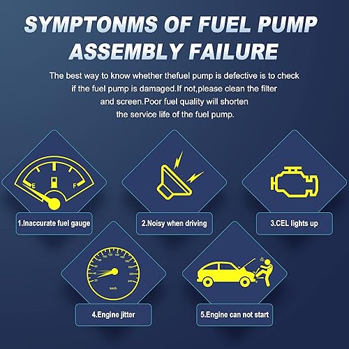 Miniatura 2 de MOSTPLUS 2114702994 Conjunto de bomba de combustible eléctrica compatible con Mercedes-Benz 2003-2005 E320 2006-2009 E350 2003-2006 E500 3.2L 3.5L