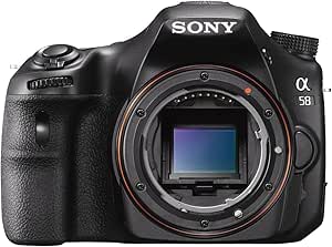 Sony Alpha A58 Translucent Mirror Interchangeable Lens Camera with 18-55mm Lens (20MP)