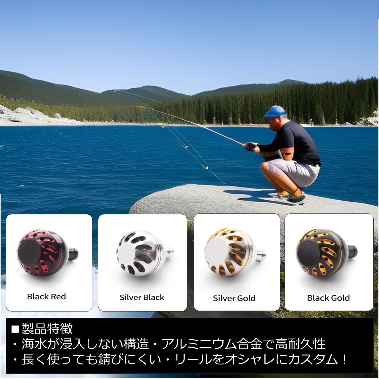 Amazon.co.jp: [APAGAI] 【単品】パワーハンドルノブ アルミラウンド