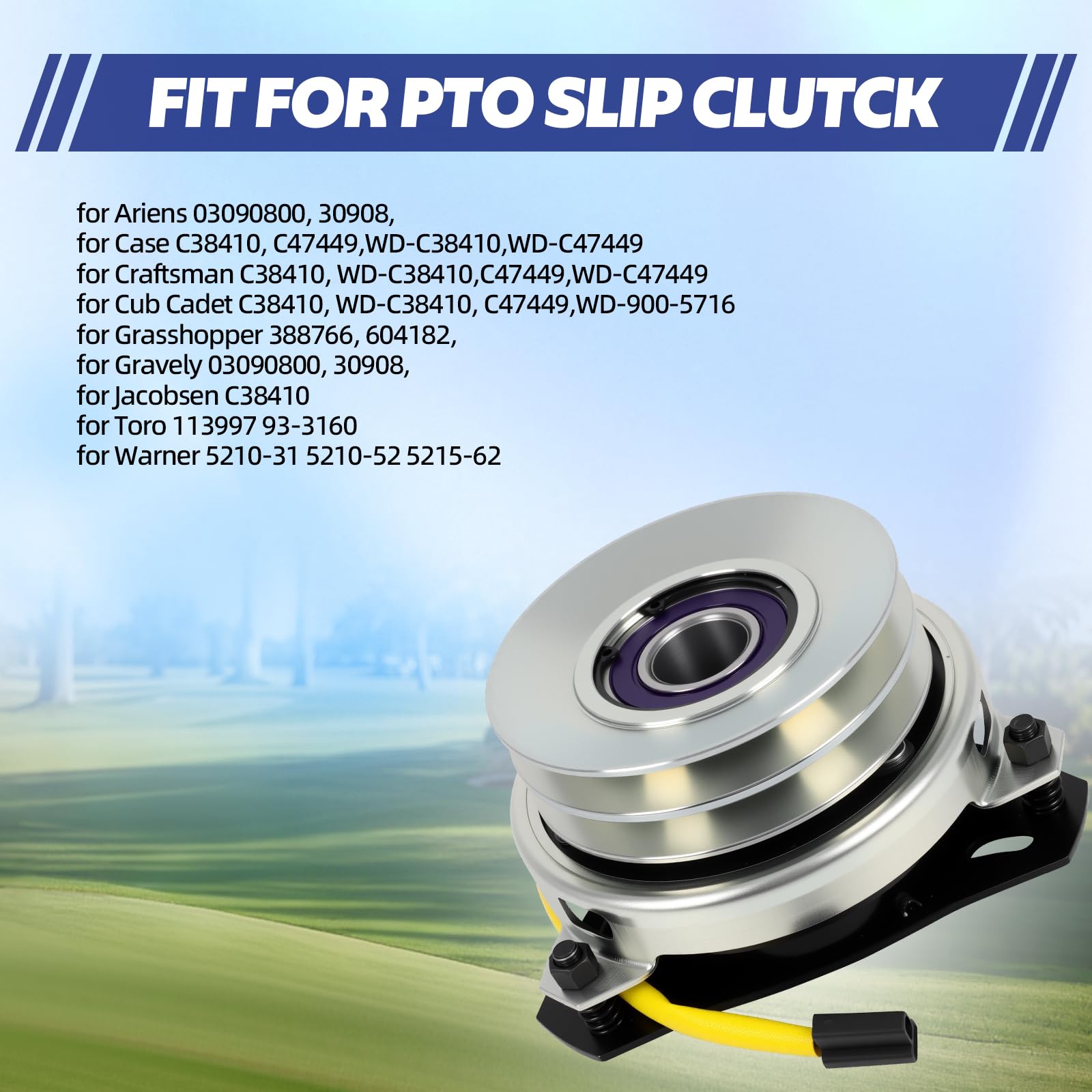 Elettrovalvola Avviamento Rasaerba 4 Poli &ndash; Per Gravely 044766, Cub Cadet, 12V