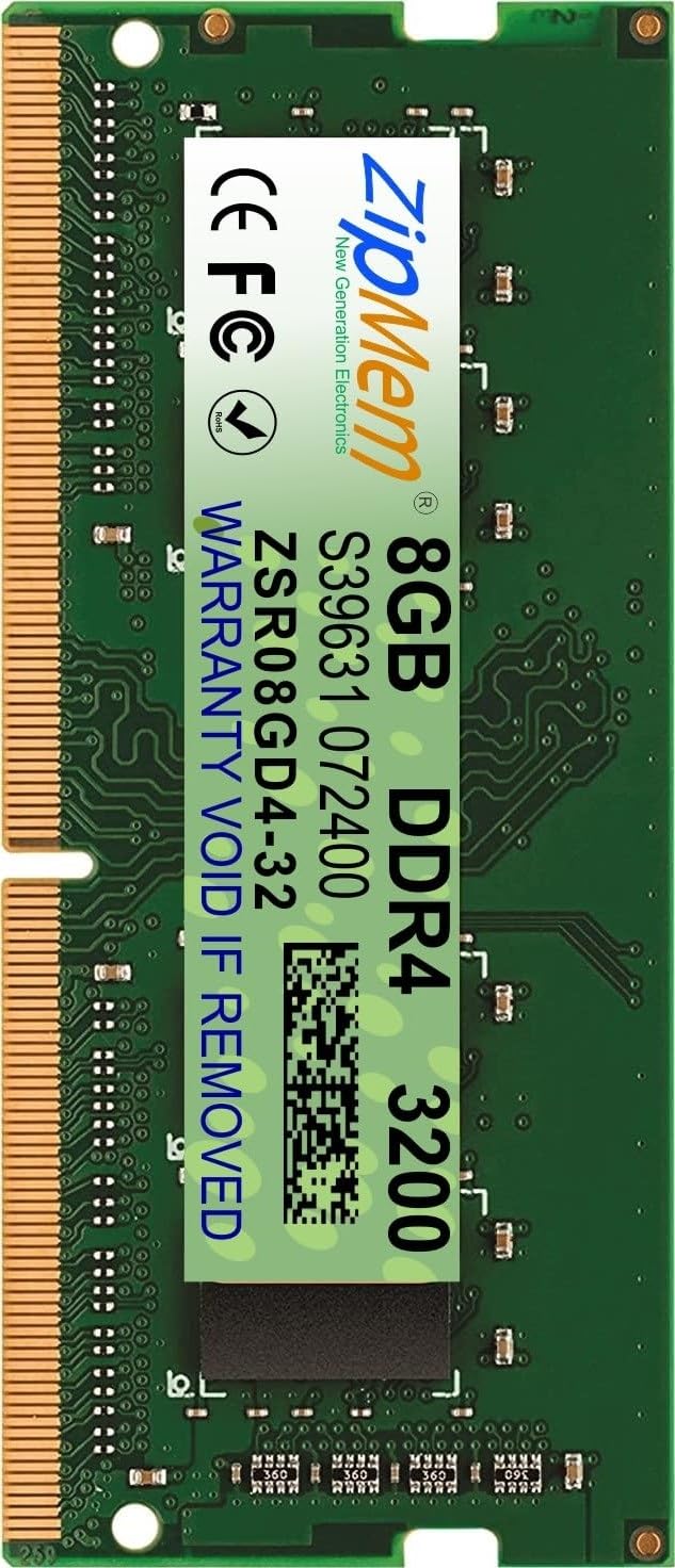Amazon.in: Buy Zipmem® 8GB DDR4 3200MHz RAM | Laptop/Notebook RAM