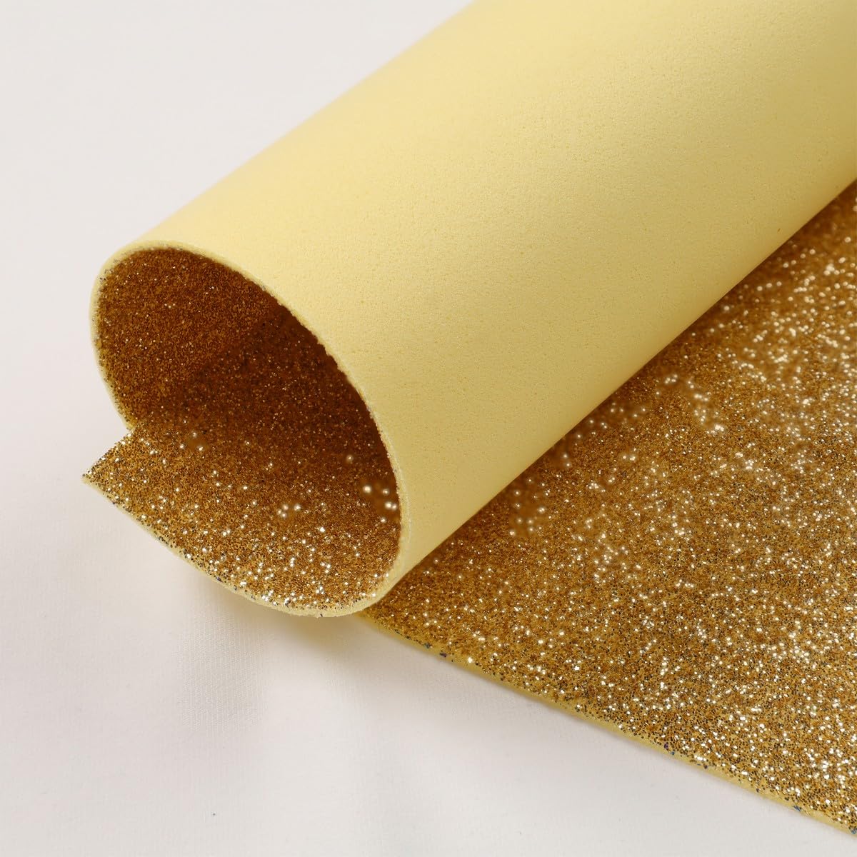 Fogli Gomma Eva Glitterata Nera - 10 Pezzi 40x60cm, Spessore 2mm - Foto 8