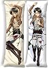 Attack on Titan Eren Yeager Levi Anime Body Pillow Cover 20x54inch Cosplay Hugging Anime Pillow Case Cover