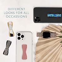 Vista 5 de LOVEHANDLE - Asidero universal para teléfono para la mayoría de los teléfonos inteligentes y tabletas miniaturas, colección de diseño popular, 2