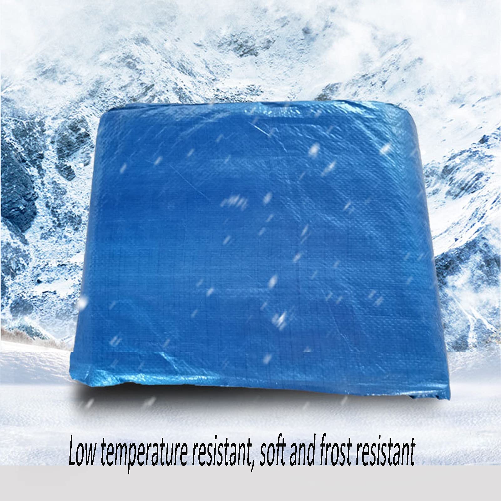 Lona de PVC resistente al agua para camping, pesca y jardinería, gruesa, duradera, a prueba de polvo, impermeable, transparente, 1 x 1 m