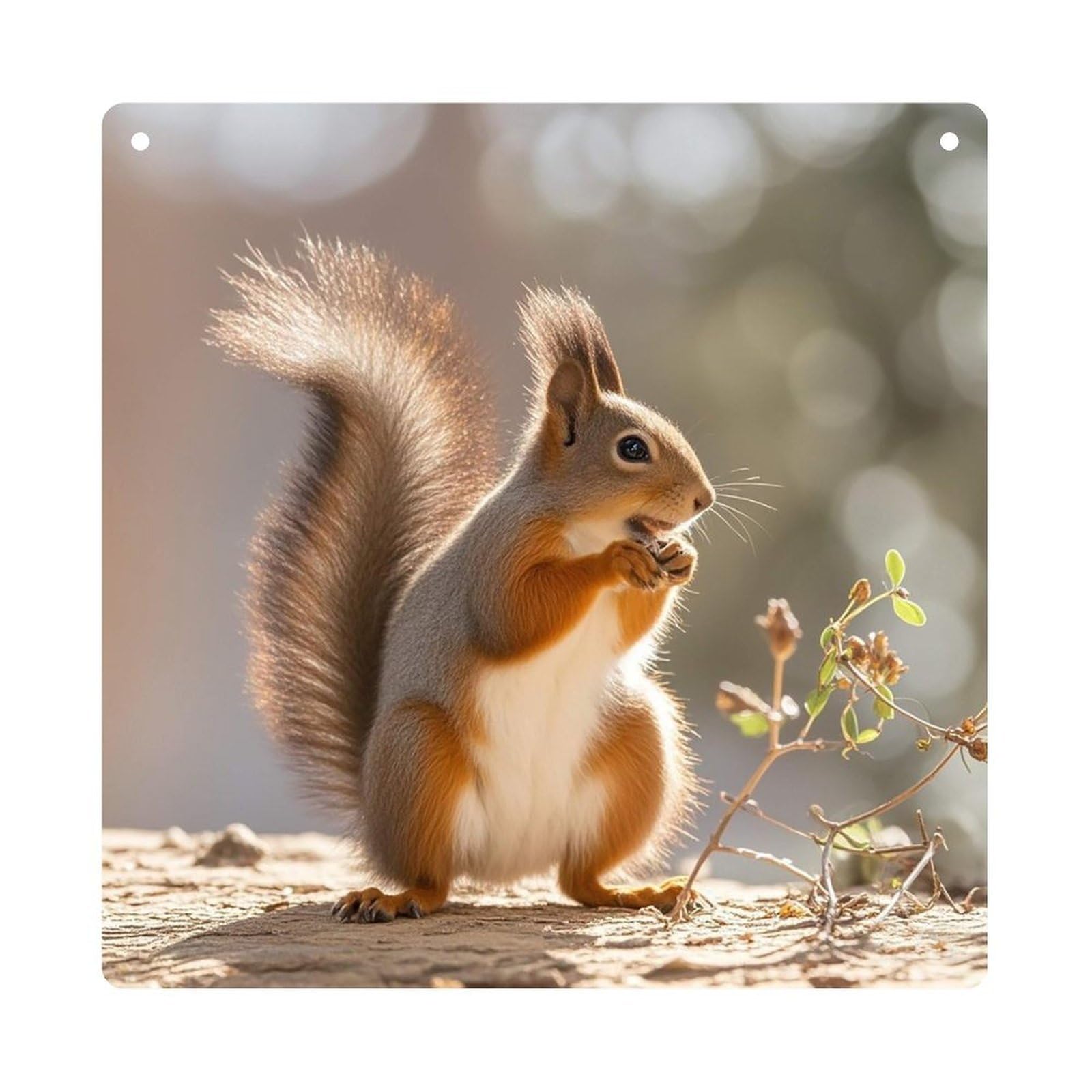 Squirrel Funny Animal Hanging Ornament Wall Decor Pendant