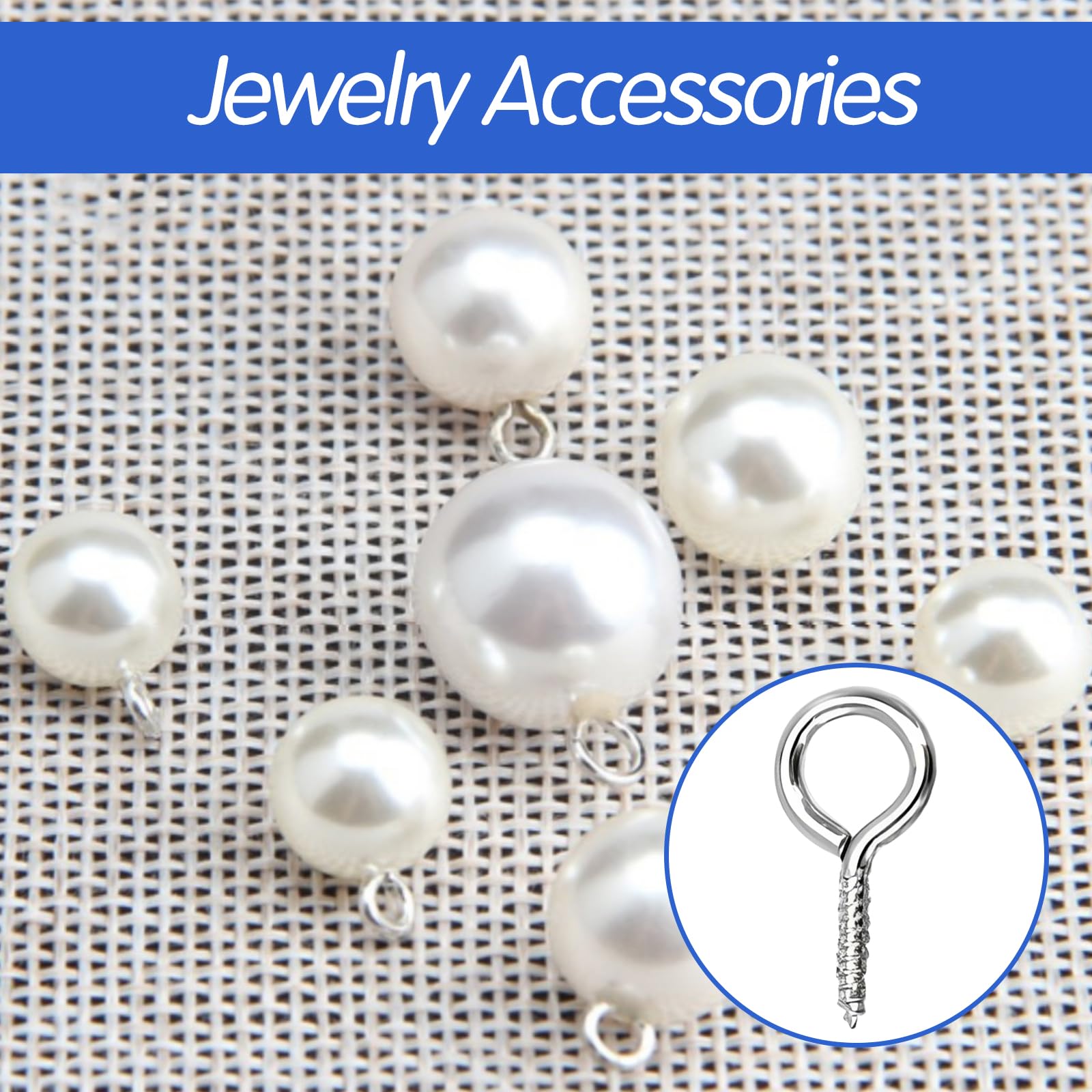 50 PCS Screw Eyes - Image 3