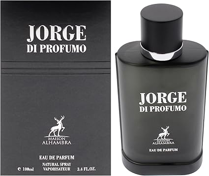 Jorge Di Profumo de Maison Alhambra, Eau De Parfum para Hombres - Spray EDP, 100 ml (El emabalaje puede variar)