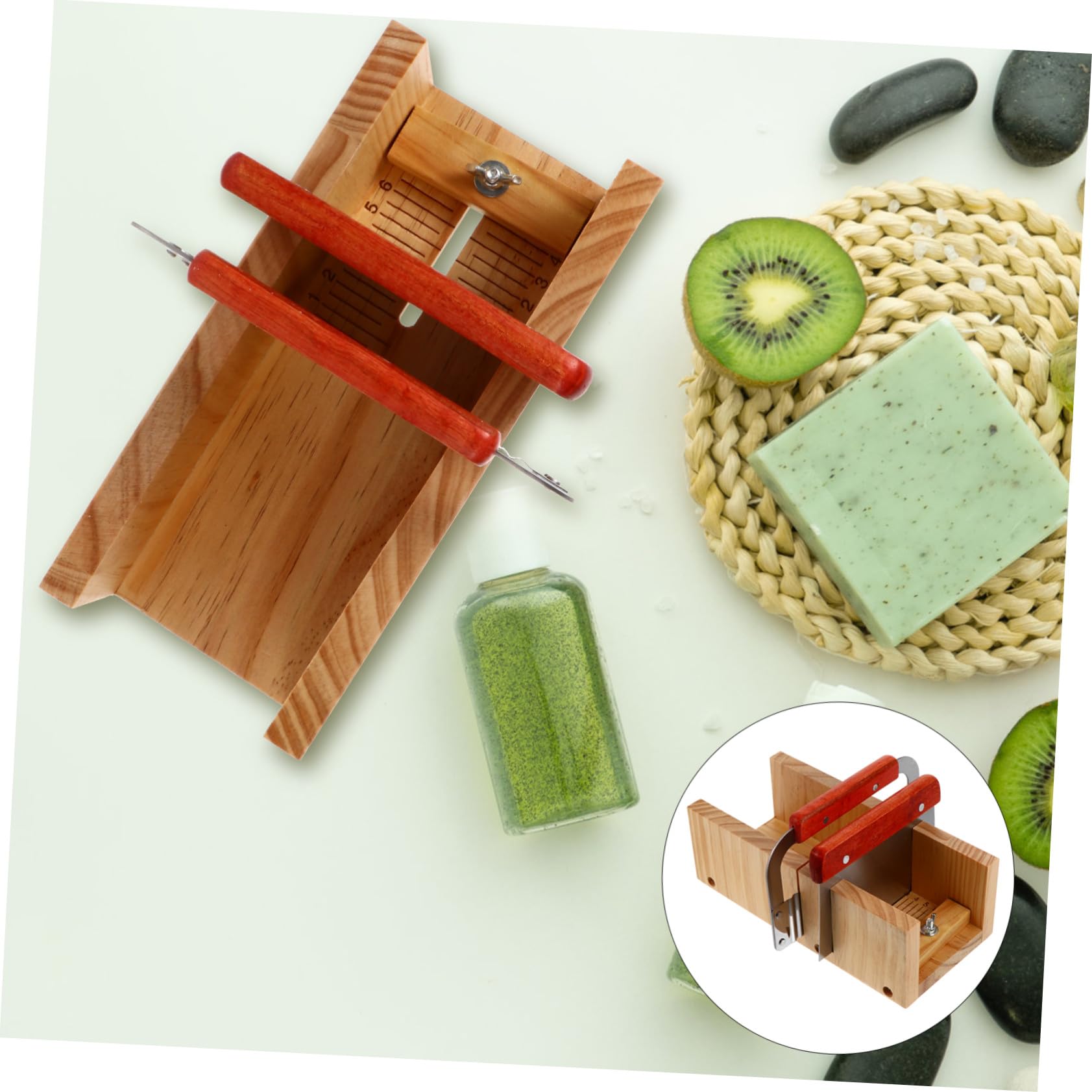 LIFKOME Juego de Herramientas Fácil de Usar y Corte Preciso Material Sintético para Cortar Jabón Artesanal Adecuado para Manualidades y Fabricación de Jabón Casero