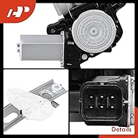 Vista 8 de A-Premium Elevalunas eléctrico con conjunto de motor compatible con Honda Civic 2006 2007 2008 2009 2010 2011, lado delantero izquierdo