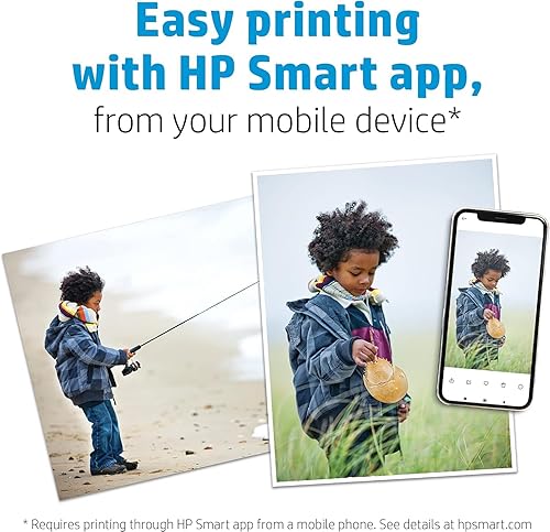Miniatura 6 de HP Papel fotográfico Premium Plus, brillante, 80 libras, 8.5 x 11 pulgadas (8.504 x 10.984 in), 25 hojas, compatible con todas las impresoras de