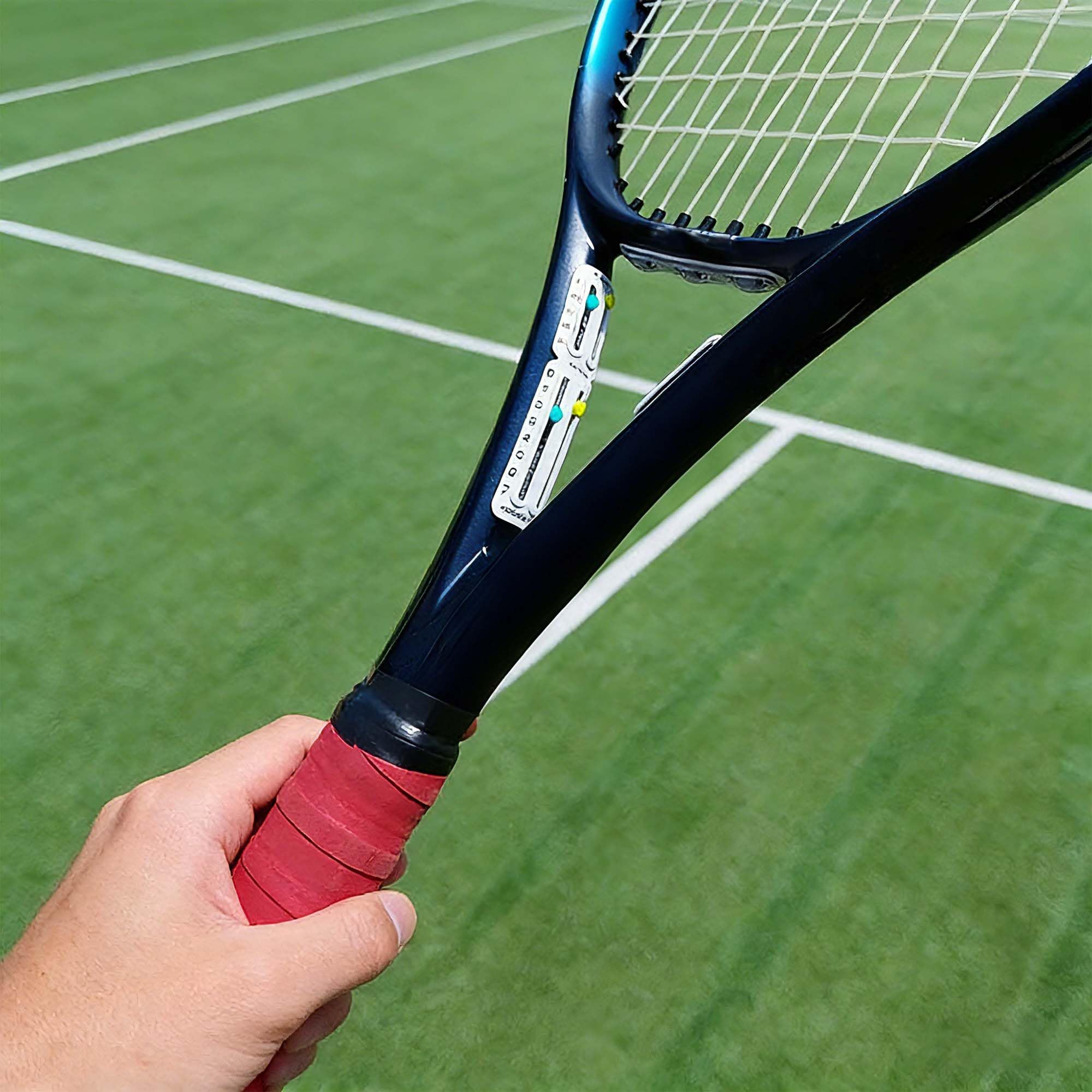 2 Ensembles Marqueur de Raquette de Tennis Portable Record de Tennis Score avec Bandes adhésives Compteur de Scores de Tennis pour Noter Les Points, Les Jeux et Les Sets