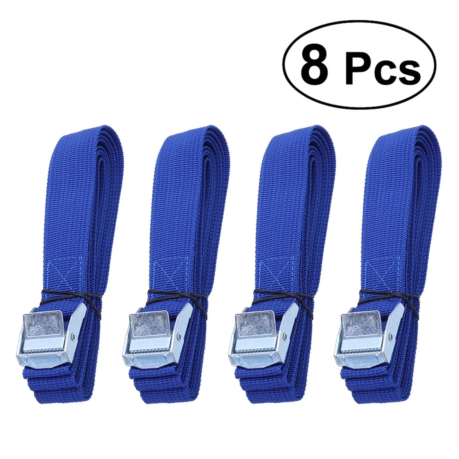 Zurrgurt, Zurrgurte mit Schnalle, Nylon, Schnellverschluss, Zurrgurte for Ladungssicherung, Autodachträr, päck, Kajakträr, Umzug(6PC)