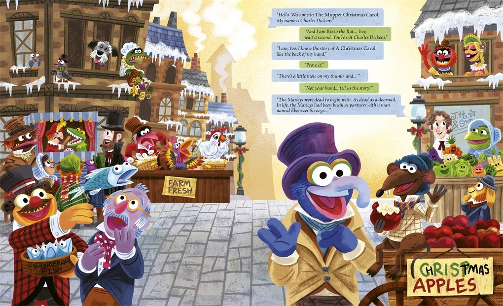 Christmas Carol Book Template