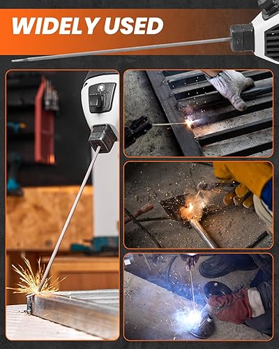 Miniatura 6 de Saker Varilla de soldadura E6013 332 '' electrodos de soldadura de palo de acero al carbono de 1 libra