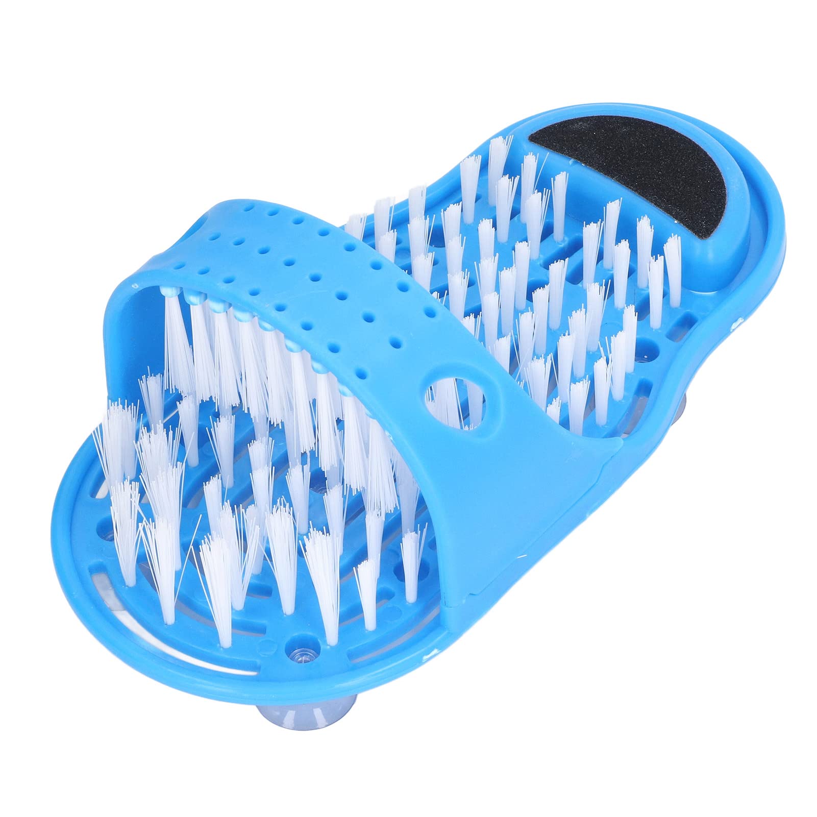 Depurador de Pies para Uso en la Ducha, Zapatos de Ducha, Depurador de Pies con Ventosas para Exfoliar Pies, Limpiador de Pies para Piel Muerta, Alfombrilla para Fregar Pies para