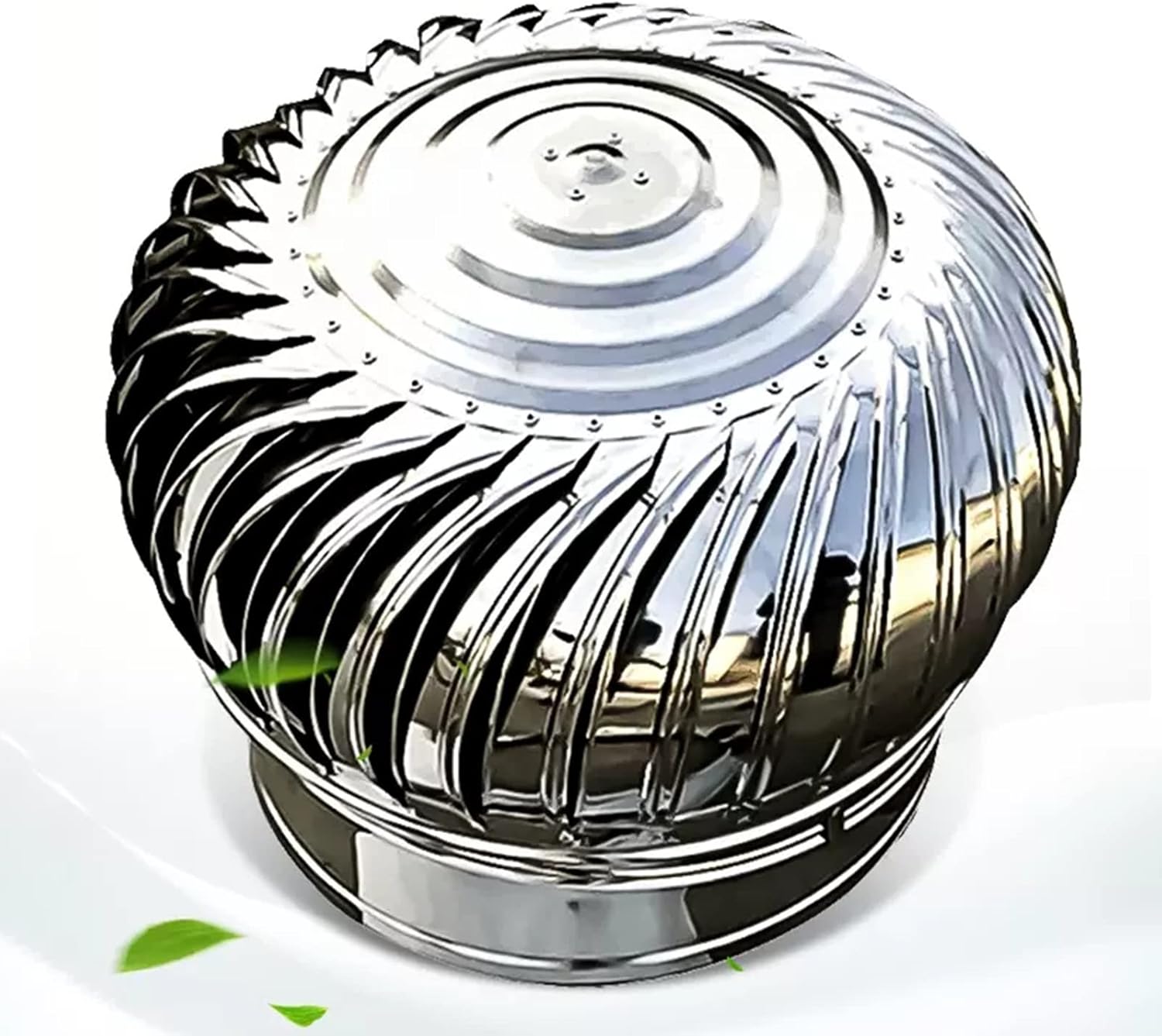 Large Roof Vent Cap for Dryer Exhaust, Turbine Roof Ventilator Cover Kits for Metal Roof/Grow Tent/Garden, Heavy Duty Chimney Bird Guard