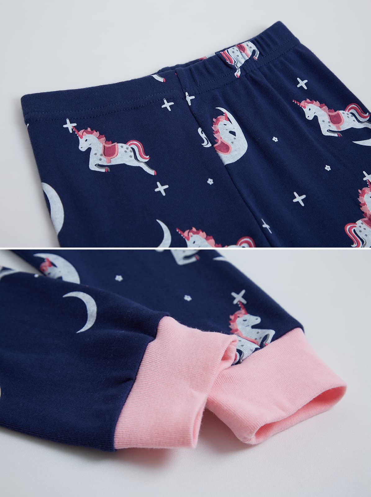 Girls Christmas Pyjamas Set Toddler Clothes Sleepwear Animal Printed Nightwear Winter Long Sleeve PJs 2 Piece Outfit Xmas Gift for Kids — view 2