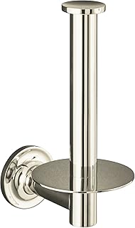KOHLER K-14444-SN Purist Toilet Tissue Holder, Vibrant Polished Nickel