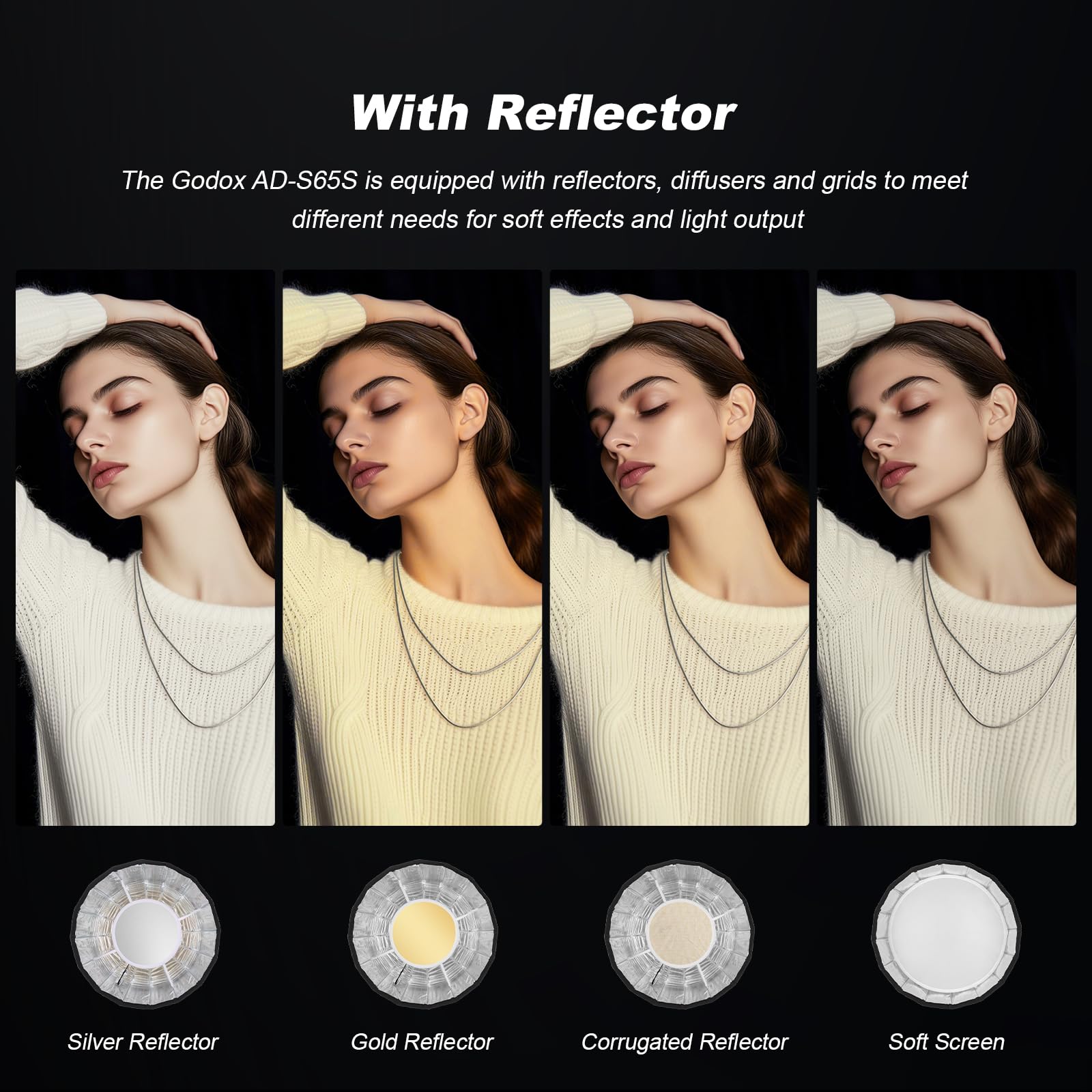 Amazon.com : Godox AD-S65S Softbox Godox Mount Softbox 65cm