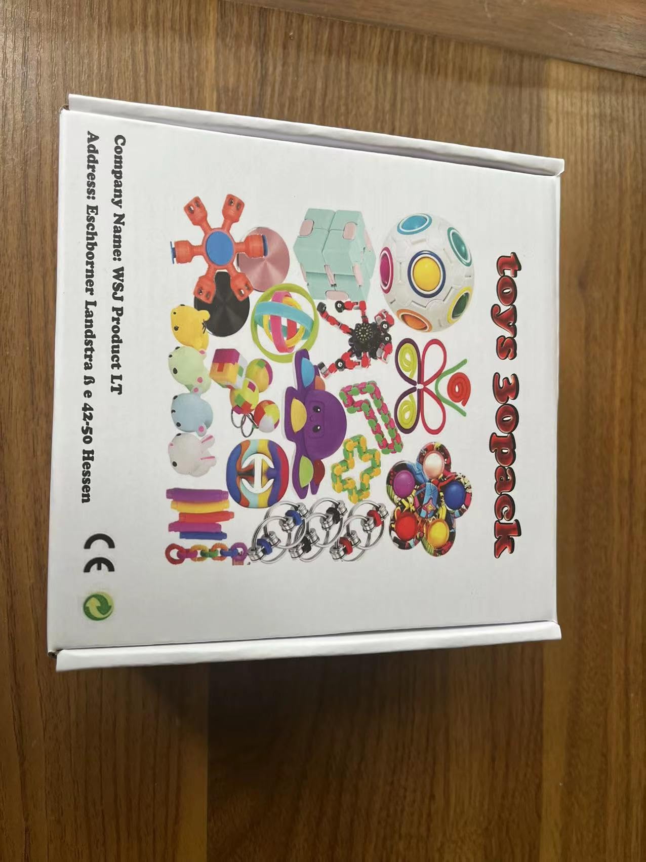Fidget Toys Packs con 30 Pack Sensory Fidgets Toys Sets Stress Anxiety Relief Tools Bundle Figetget Autistic ADHD Toy Set para niños Adultos