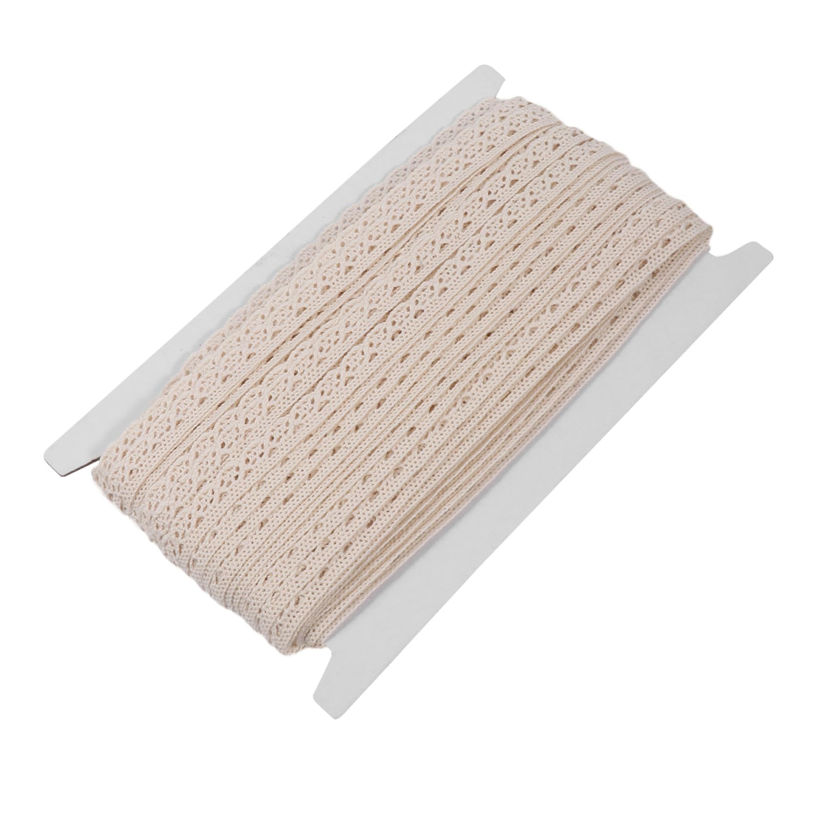 2rollos Encaje De Algodón Decorativo Para Manualidades Cortinas y Manteles Material Para Proyectos Yardas
