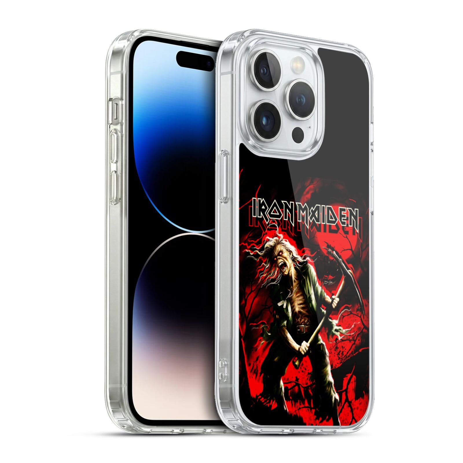 Carcasa gel Iron Maiden Benjamin Breeg Apple iPhone 13 Pro protector de silicona flexible 7