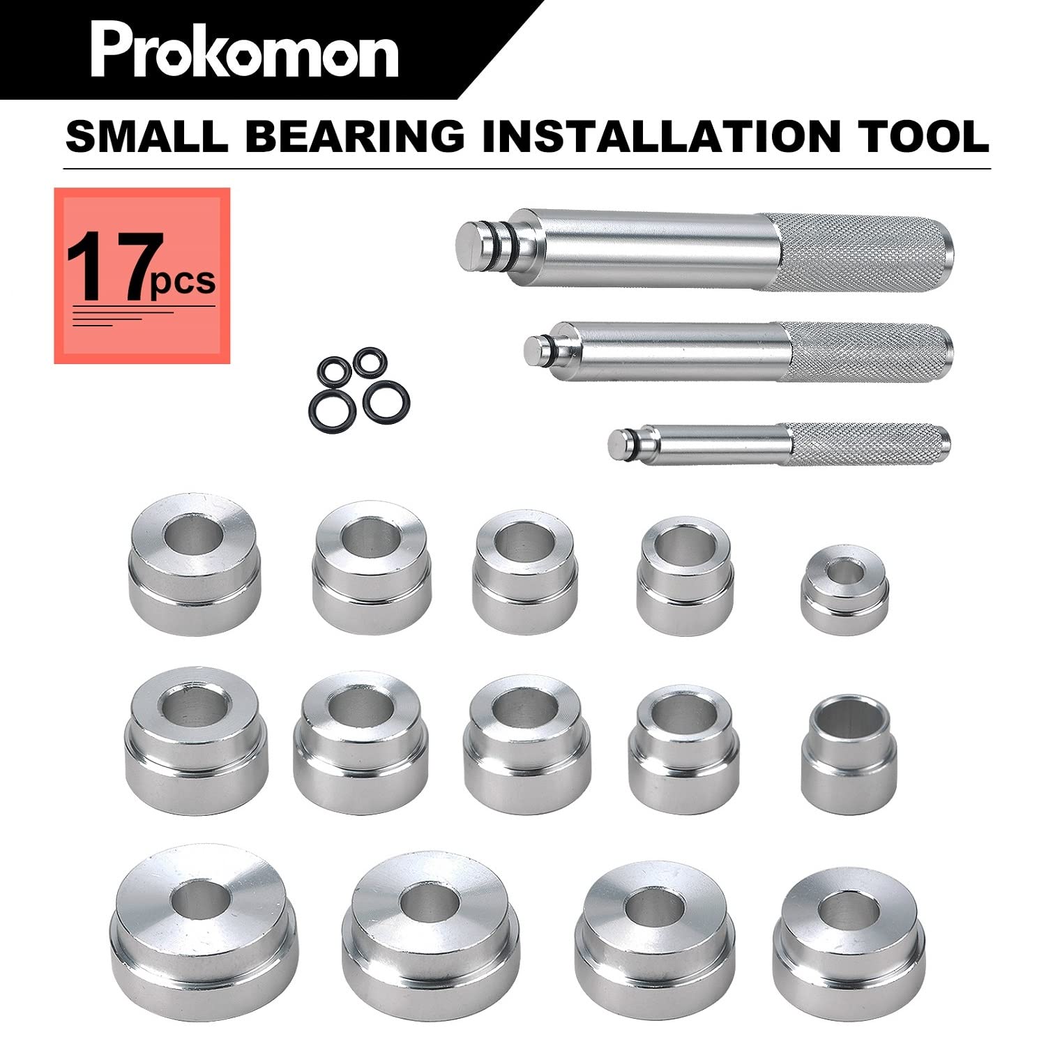 Snapklik.com : 17 Pcs Bearing Race And Seal Bush Driver Set Master ...
