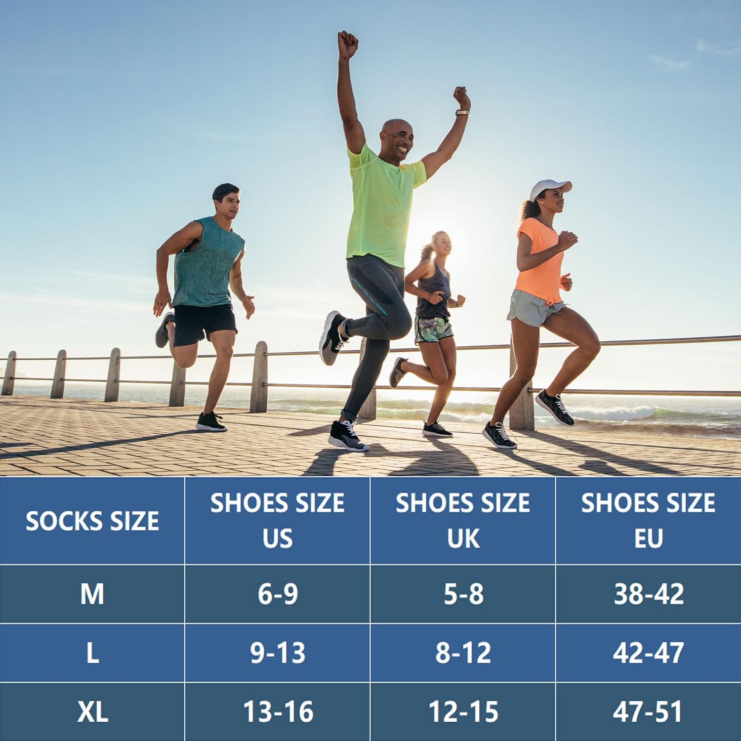 Mens Ankle Running Socks Coolmax Cushion Compression Socks Anti-Blister 3 Pairs Athletic Sock for Hiking Basketball - Image 6