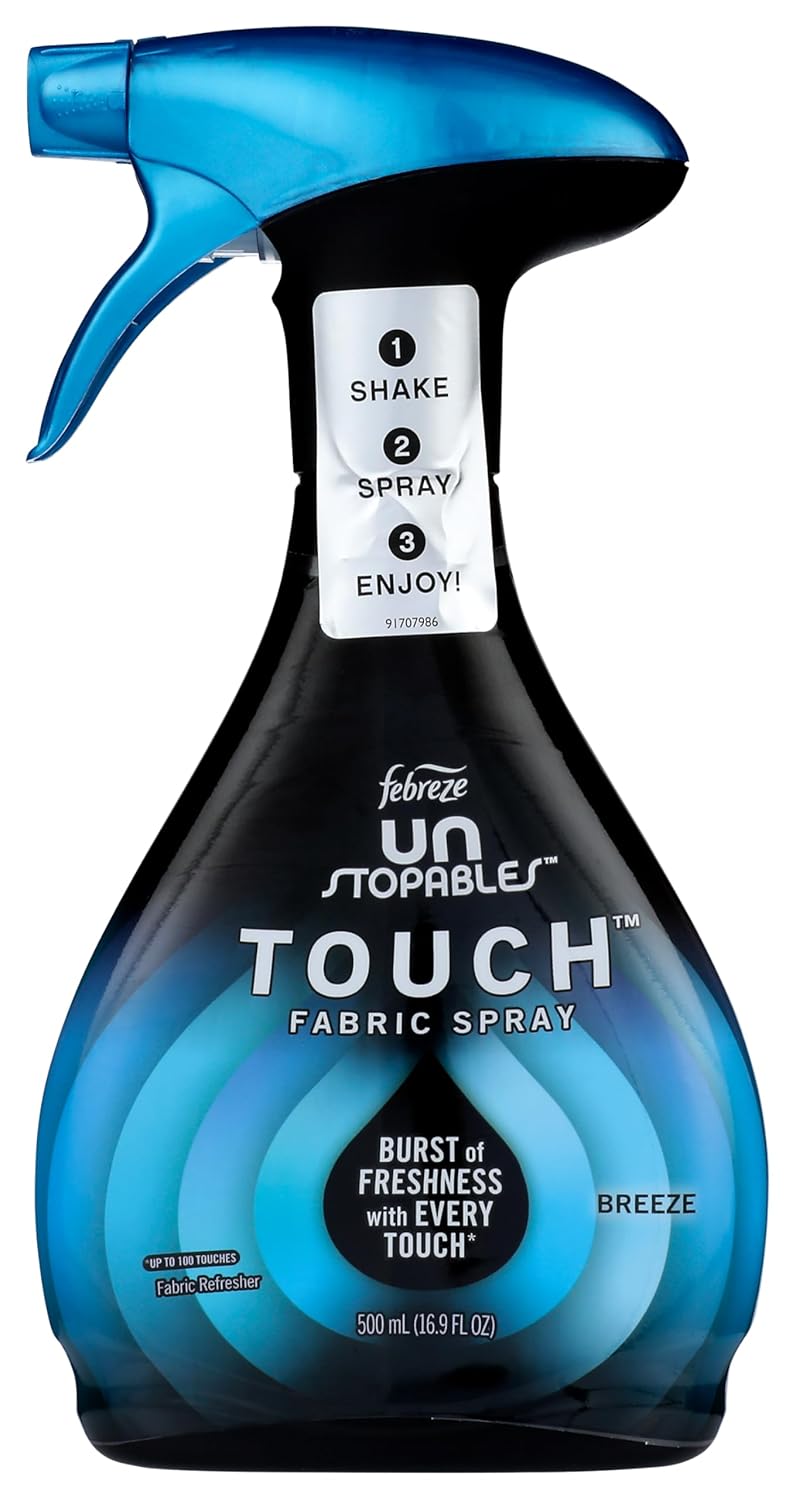 Febreze Unstopables Touch Fabric Spray and Odor Eliminator Breeze 16 9 oz