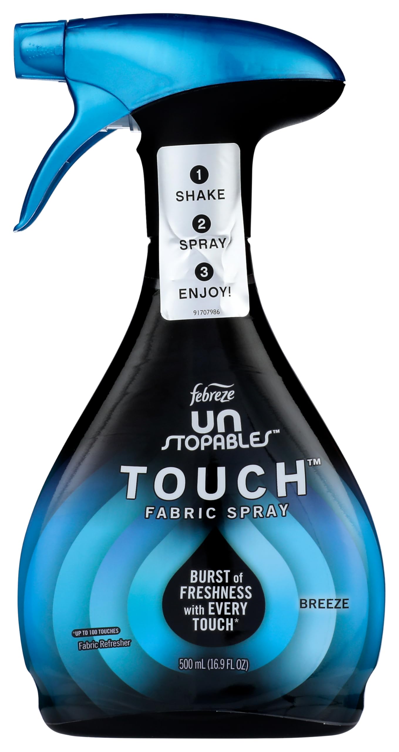 Febreze Unstopables Touch Fabric Spray and Odor Eliminator Breeze 16 9 oz